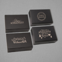Personalisierter Original Dresdner Christstollen® in Feinwelle oder Holzbox (750g / 1000g)