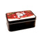 Schwarze Geschenkbox mit 3D Santa Motiv auf dem Deckel - Weihnachtsgeschenk
