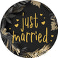 Motiv: Just Married 3 (rund)