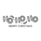 Motiv: Merry Christmas - Ho Ho Ho