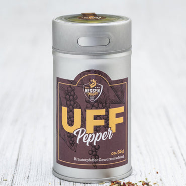 UFF Pepper - die perfekte Kräuterpfeffer-Gewürzmischung
