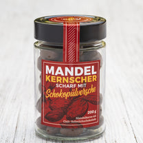 Mandelkernscher scharf - Mandeln in Schokolade & Chili