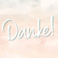 Motiv: Danke 1 (quadratisch)