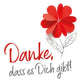 Motiv: Danke 3 (quadratisch)