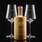 Gin Set personalisiert mit Goldener Gin Flasche