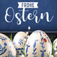 Motiv: Frohe Ostern 1 (quadratisch)