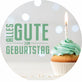 Motiv: Geburtstag 1 (rund)