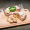 Glutenfreier Christstollen (aufgeschnitten)