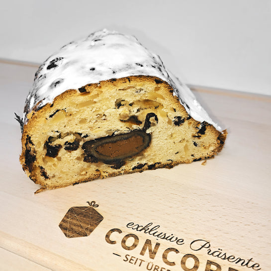 Glutenfreier Marzipan-Nougat-Stollen (750g)