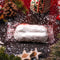 Mini-Stollen (200g) in schwarzer Dose mit Motiv oder Logo (Werbemittel)