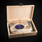 Original Dresdner Christstollen in Holzkiste mit Gravur