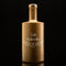 Exklusives Firmenpräsent – Goldene Glas-Flasche mit eigenem Logo und Gravur als Weihnachtsgeschenk