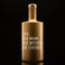 Goldene personalisierte Vodka-Flasche als luxuriöses Geschenk für Opa