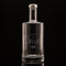 Personalisierte Klarglas-Vodka-Flasche mit individueller Lasergravur: Du wirst Oma