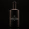 Schwarze personalisierte Vodka-Flasche als besonderes Geschenk zum Trauzeugen fragen