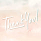 Motiv: Thank You (quadratisch)