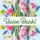 Motiv: Vielen Dank (quadratisch)
