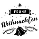 Motiv: Frohe Weihnachten - Glocken