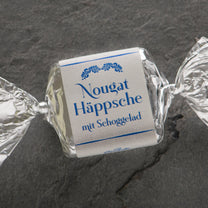 Nougat Häppsche mit Schoggelad